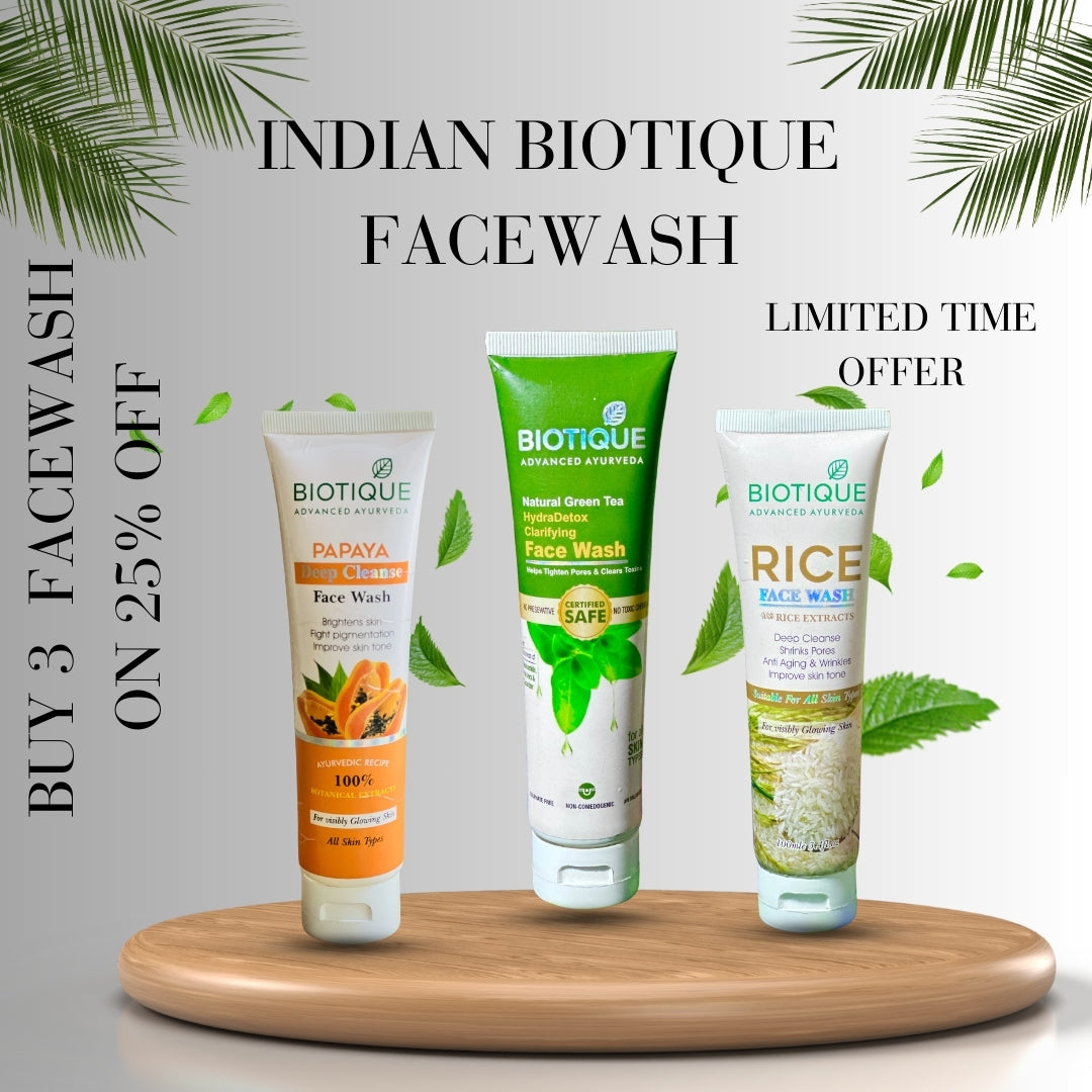 INDIAN BIOTIQUE FACEWASH