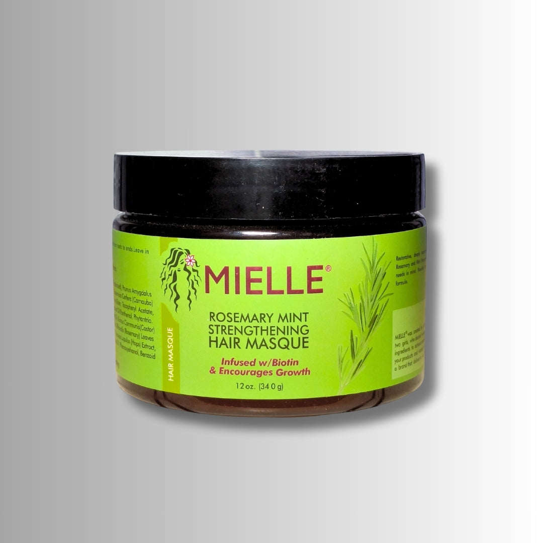 MIELLE ROSEMARY MINT SCALP & HAIR STRENGTHENING OIL and MASQUE