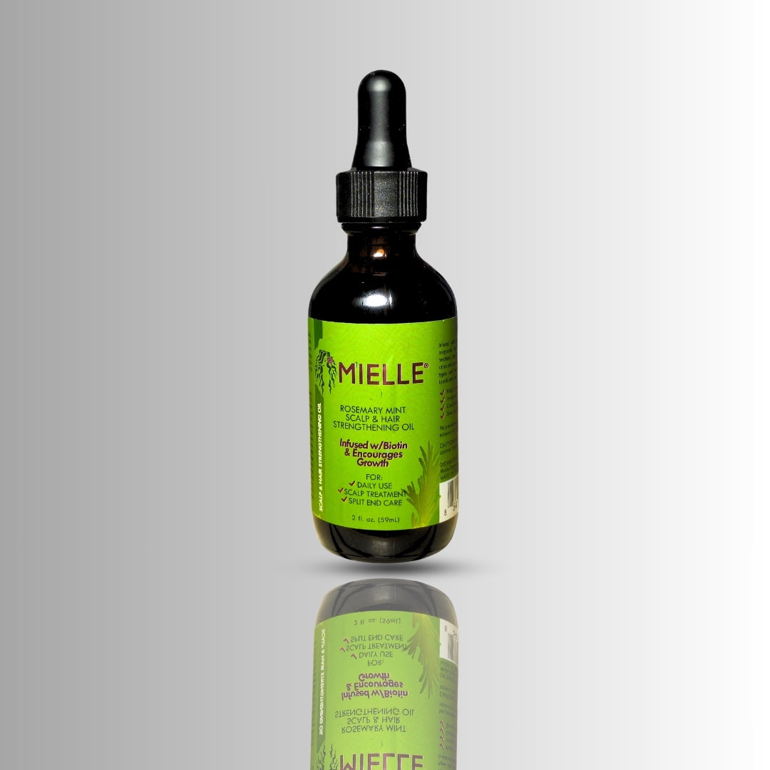 MIELLE ROSEMARY MINT SCALP & HAIR STRENGTHENING OIL and MASQUE