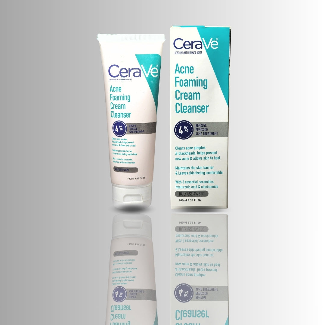 CeraVe Acne Foaming Cream Cleaner