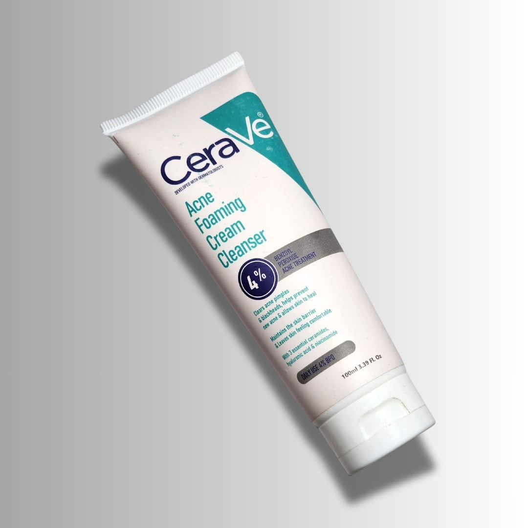 CeraVe Acne Foaming Cream Cleaner